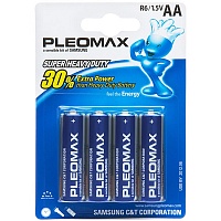 Батарейки АА Pleomax R6-4BL (4шт) в Находке