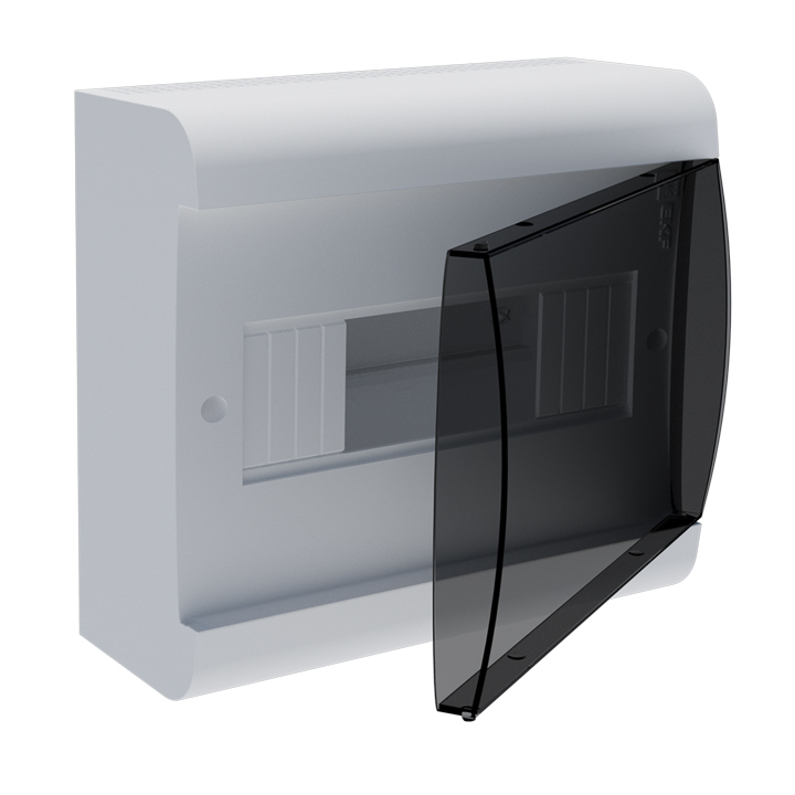 Щит распределительный навесной пластиковый ЩРН-П-8 "SlimBox" 191х198х94 IP41 EKF PROxima в Находке