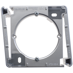 Коробка накладная одинарная Glossa SE алюминий в Находке