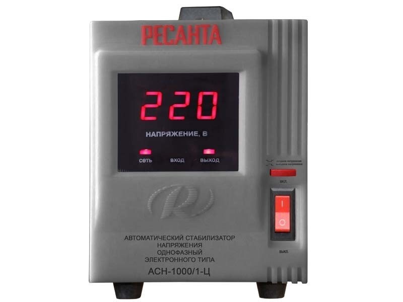 Стабилизатор напряжения однофазный электронный ACH-1000/1-Ц Ресанта в Находке