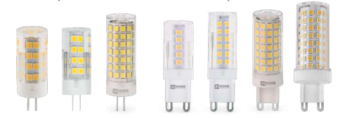 Лампы люстровые капсульные LED-JCD