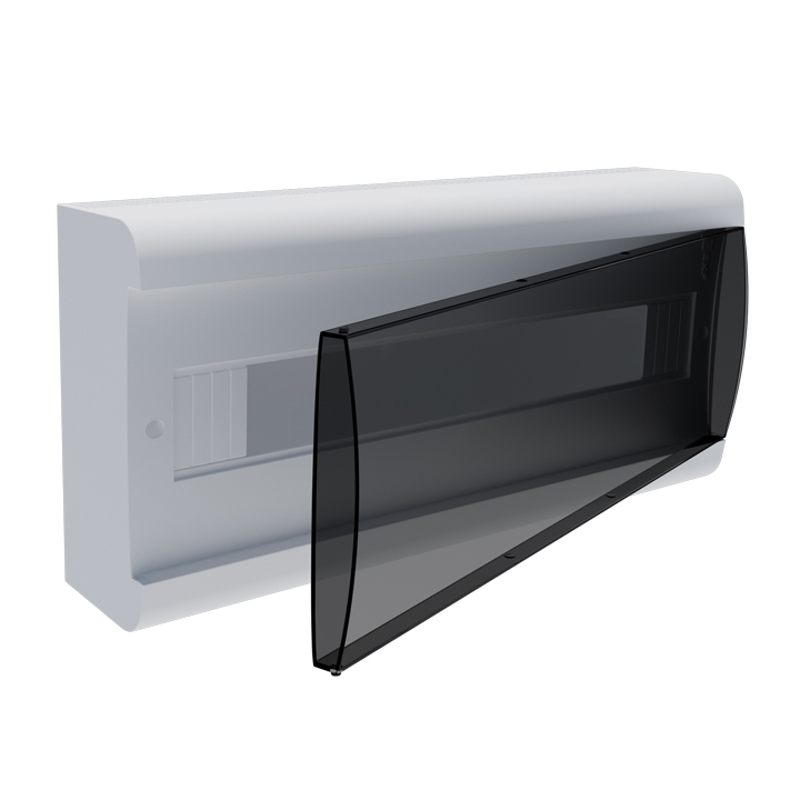 Щит распределительный навесной пластиковый ЩРН-П-18 "SlimBox" 369х197х95 IP41 EKF PROxima в Находке