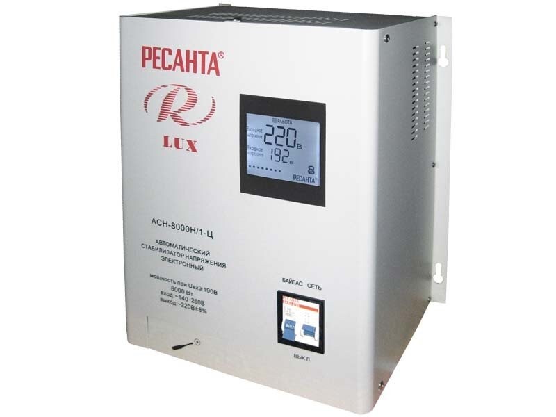 Стабилизатор АСН-8 000 Н/1-Ц Ресанта Lux в Находке