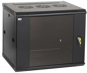 ITK Шкаф LINEA W 6U 600x600 мм дверь стекло, RAL9005 в Находке
