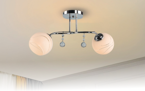 Люстры под лампу серии AURA PERLA