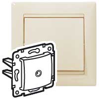 Розетка телевизионная VALENA Legrand крем в Находке