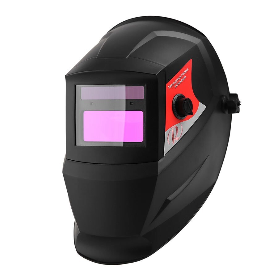 Сварочная маска МС-5 Ресанта (окно 100х60, регулировка чувствительности и задержки, время срабатывания 0,3 мс. режим шлифовка, тест батареи, решим резка) в Находке