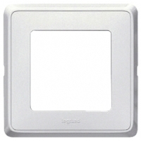 Рамка одинарная CARIVA Legrand белая в Находке