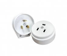 Разъем печной РШ/ВШ 32А 250В АБС встроенный белый в Находке