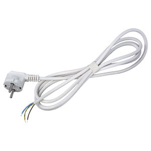 Шнур с вилкой ПВС-ВП 2х0,75 1,7 м белый в Находке