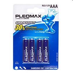 Батарейки ААА Pleomax R03-4BL (4шт) в Находке