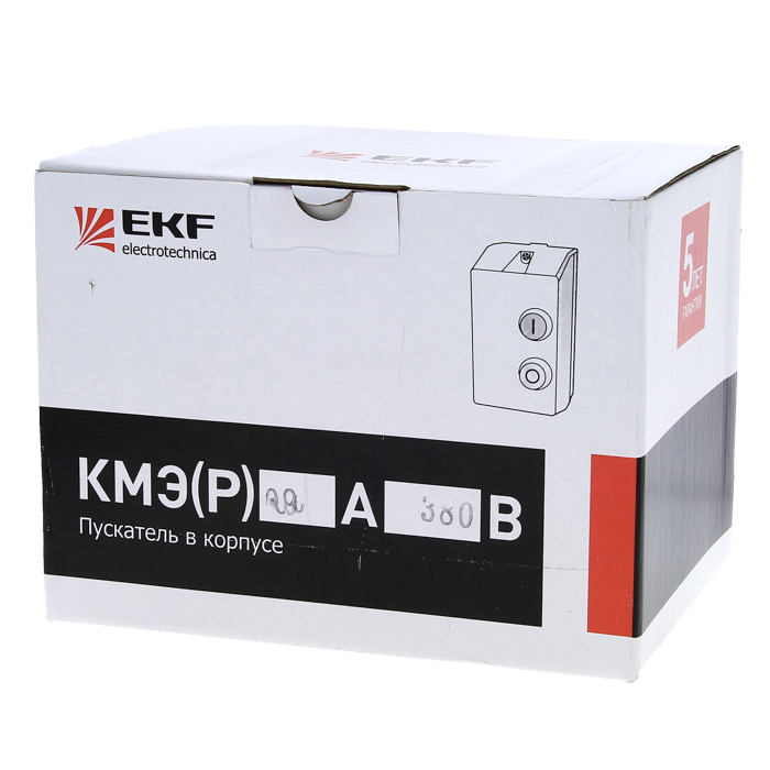 Контактор EKF КМЭ 12А 220В с РТЭ IP65 в корпусе в Находке
