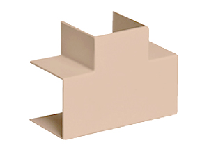 Тройник накладной 90 градусов 20х10 бежевый в Находке