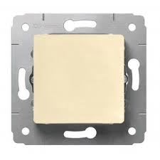 Выключатель одноклавишный CARIVA Legrand крем в Находке