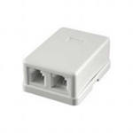 Розетка телефонная 2 евровхода в Находке