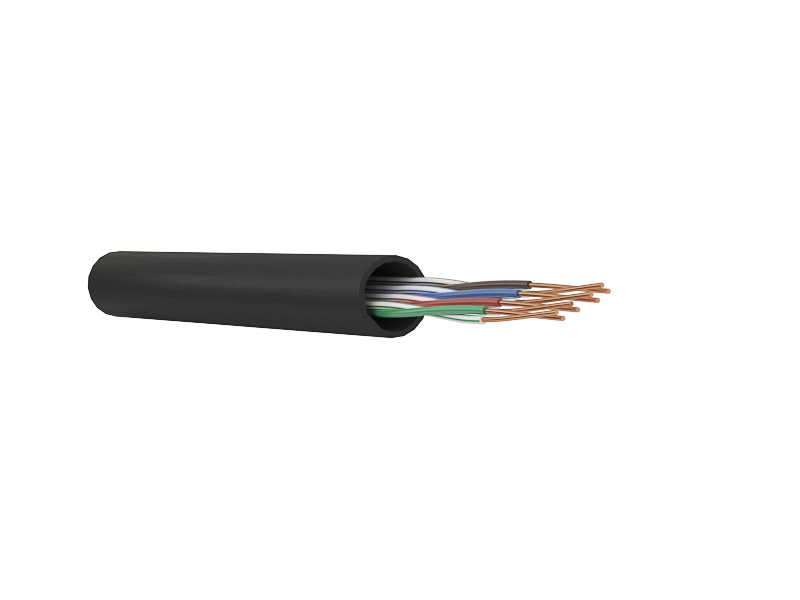 Кабель связи витая пара внутренний экранированный F/UTP CAT5e 4х2х0,5 CU серый бухта 305м ITK в Находке