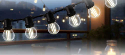 Лампы филаментные LED-ШАР-DECO