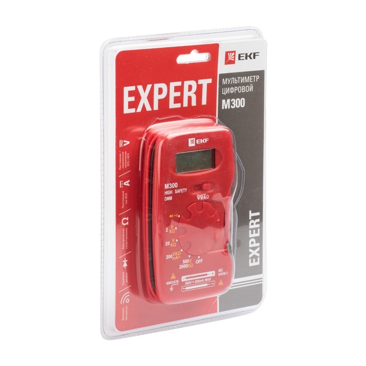 Мультиметр цифровой M300 EKF Expert в Находке