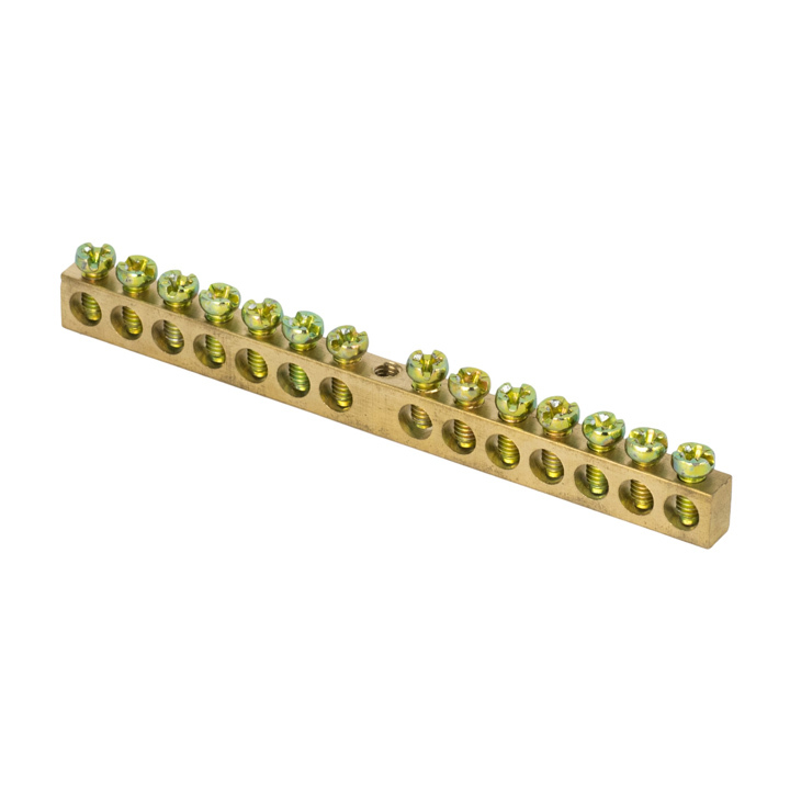 Шина EKF "N"нулевая 8х12мм 14/1 по центру в Находке