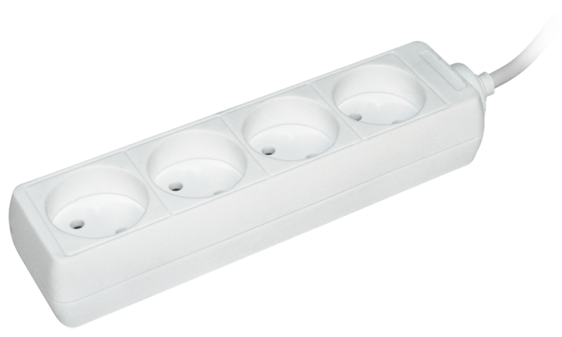 Удлинитель У4 4 места 2P/3метра 2х0.75мм2 10А/250 IEK в Находке