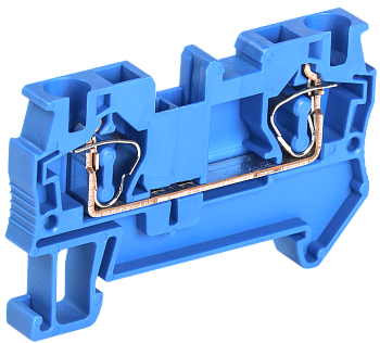 Клемма пружинная КПИ 2в-4 41А синий IEK в Находке