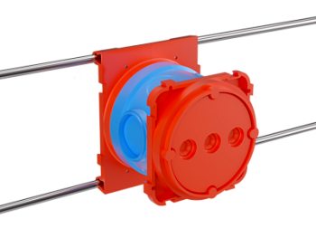 Универсальная установочная коробка для заливки в бетон, 90х71x74мм DKC в Находке