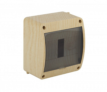 Щит распределительный навесной пластиковый ЩРН-П-6 модулей 140х125х85мм IP40 сосна в Находке