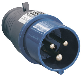 Вилка 013 2Р+РЕ 16А 220В IP44 IEK в Находке