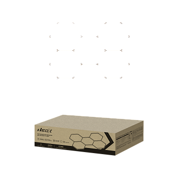Светильник светодиодный ДБО-HEXAGON 5С-24065 240Вт 230В 6500К 5 сот 0.5м шнур с вилкой 1628х2380мм NEOX в Находке