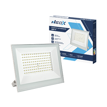 Прожектор светодиодный ДДО-8 100Вт 230В 6500К 10000Лм 100лм/Вт IP65 белый NEOX в Находке