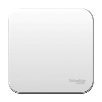 Выключатель одноклавишный (сх.1) BLANCA SE с изолирующей пластиной белый в Находке