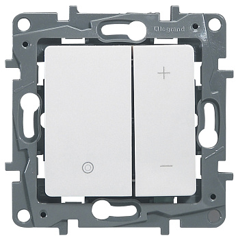 Диммер ETIKA Legrand белый в Находке