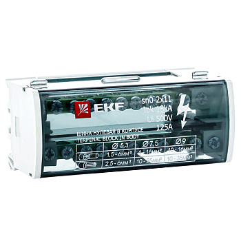 Шина нулевая в корпусе (2х11) EKF PROxima в Находке