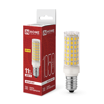 Лампа светодиодная LED-T25-CORN 11Вт 230В E14 4000К 1050Лм IN HOME в Находке