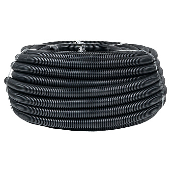 Труба гофрированная FRHF с зондом d32мм черная Plast EKF PROxima в Находке