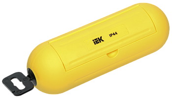 Бокс для защиты кабельного соединения IP44 желтый IEK в Находке