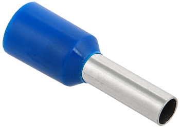 Наконечник штыревой втулочный изолированный   2,5-8 синий (100шт/упак) IEK в Находке