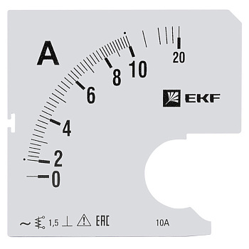Шкала сменная для A961 10/5А-1,5 EKF PROxima в Находке
