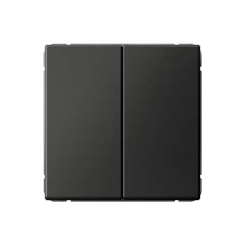 ARTGALLERY 2-клавишный ПЕРЕКЛЮЧАТЕЛЬ, сх.6/2, 10АХ, механизм, БАЗАЛЬТ в Находке