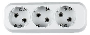 Колодка УЗ-3-GRAND трехместная с заземлением 5130 IN HOME в Находке