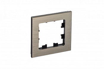 Рамка одинарная AtlasDesign Nature SE металл латунь в Находке