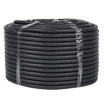 Труба гофрированная FRHF с зондом d16мм черная Plast EKF PROxima в Находке