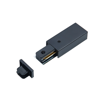 Ввод питания с заглушкой PRB-BL для шинопровода RB черный IN HOME в Находке