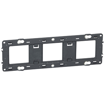 Суппорт Legrand MOSAIC 6 модулей для крепления на винтах белый в Находке