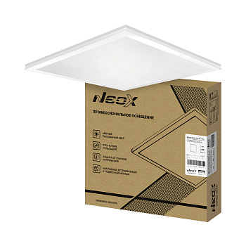 Панель светодиодная универсальная ГРИЛЬЯТО ДВО-02 G3640-ОПАЛ 36Вт 4000К IP40 588х588x19мм NEOX в Находке