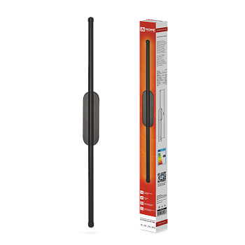 Светильник светодиодный ESTETIKA LUV-60C-30BL 10Вт 230В 3000K 700Лм 600х50x25 черный IN HOME в Находке