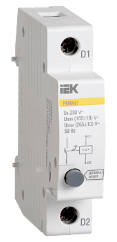 Расцепитель минимального и максимального напряжения РММ-47 новая серия на DIN-рейку IEK в Находке