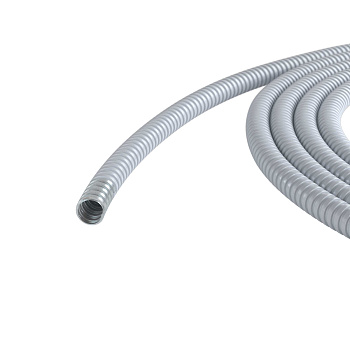 Металлорукав DN 26мм в герметичной ПВХ изоляции, Dвн 26,5 мм, Dнар 31,5, 25 м, цвет серый DKC в Находке