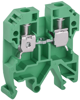 Клемма винтовая КВИ-6мм2 зеленая IEK в Находке