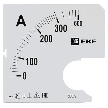 Шкала сменная для A961 300/5А-1,5 EKF PROxima в Находке
